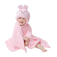 Absorbent Soft Hooded Children's Bath Towel, Bathrobe, Sand Blanket, Cloak,Quilt Blanket