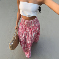 Mid-length Elegant Waist-cinching Skirt For Women