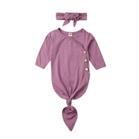 Candy color cotton sleeping bag set