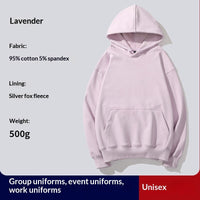 Hooded Hoodie Custom PrintedFor Women With Thickened Velvet