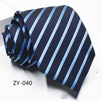 New Men's Hot Sale 1200D Striped Tie