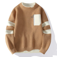Autumn And Winter New Casual Sweater Boys Knitted Bottoming Shirt