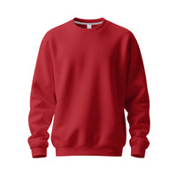 Round Neck Solid Color Loose Oversized Casual Top For Men