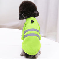 Tractionable Reflective Sweater Night Walking Dog Cat Pet Clothes