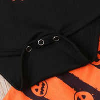 Pumpkin face three-piece set