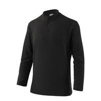 Stand Collar Half Zip Sweater Men's Dralon Sweater