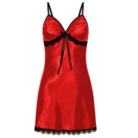 Lace lace suspender nightdress