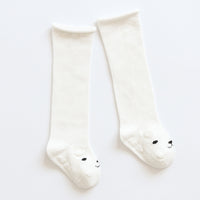 Cute Cotton Knee High Stocking Anti-Slip Long Leg Warmer Unisex Kids Stockings