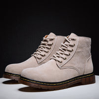 British style high-top casual single shoes cross-border large size worker