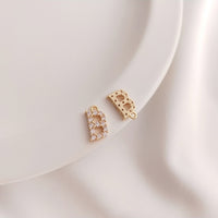 26 English Letter Pendant Earrings Necklace Bracelet Accessories
