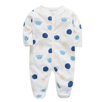 Spring and Autumn Thin Long Sleeve Baby One-piece