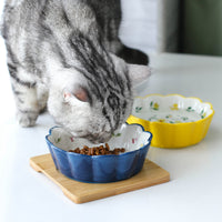 Ceramic pet bowl