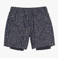 Fitness Summer Sports Casual Solid Color Camouflage Double-layer Shorts Men