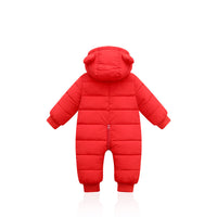 Padded down cotton suit