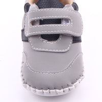 Hand-stitched frosted toddler shoes