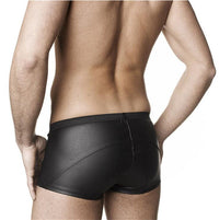 Men's Sexy Patent Leather Boxer Briefs