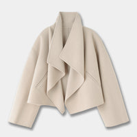 Women's Fashion Wool Double-sided Short Jacket