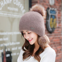 Cute Autumn And Winter Warm Knitted Woolen Hat