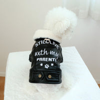 Pet Clothes Fleece Lined Padded Warm Keeping