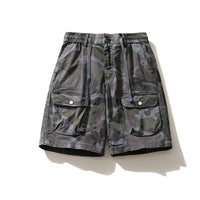 Men's Multi-pocket Japanese Casual Overalls Pants