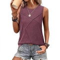 Womens Summer Tank Top Loose-Fit