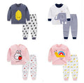 Children's clothing spring and autumn style Korean children's underwear set shoulder buckle cotton autumn clothes long pants