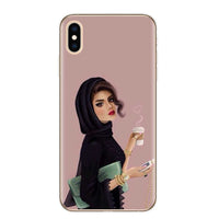 Veil girl phone case