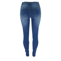 Ripped hip jeans
