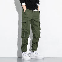 Autumn And Winter M-8 Xl Overalls Men's Loose-Fitting Pants