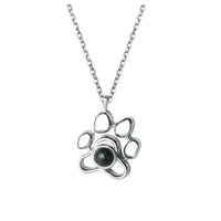 Stainless steel necklace keychain