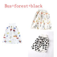 Cotton and bamboo fiber Baby diaper skirt