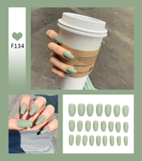 Matte Matte Super Long Ballet Nail