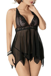 Sling lace nightdress