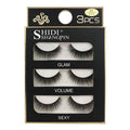 3D mink eyelashes 3 pairs of natural fiber long false eyelashes
