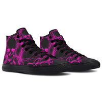 Printed Couple High-top Canvas Shoes