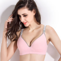 Full Cup Pure Cotton Breastfeeding Sports Non-wire Bra