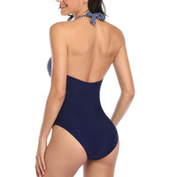 Women's Sexy Striped One-Piece Swimsuit