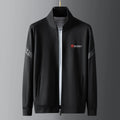 Men's Casual Sports Micro-elastic Baggy Coat Trousers Two-piece Suit