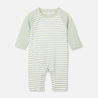 Partial breasted baby jumpsuit