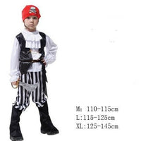 Halloween children's pirate costume