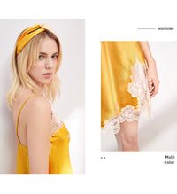 Summer thin suspender nightdress