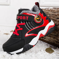 Velcro children's cotton shoes
