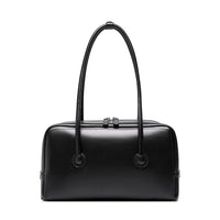 Genuine Leather Boston Women's Portable Shoulder Bag