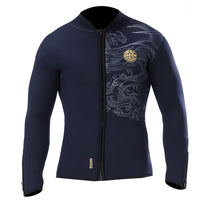 Fleece Lining Padded Diving Surf Wetsuit