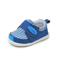 Rubber soled antiskid baby shoes