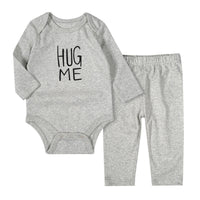 Two-piece Infant Long-sleeved Crawling Suit Trousers