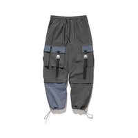 Men's stretch drawstring drawstring windbreaker