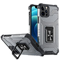 Mobile Phone Shell Square Three-dimensional Ring Anti-drop Shell Car Magnetic