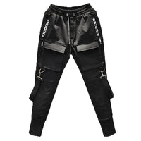Conical elastic harem pants