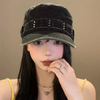 Korean Retro Do The Old Cowboy Peaked Cap